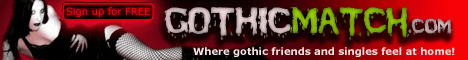 GothicMatch.com: Where gothic friends and singles feel at home!